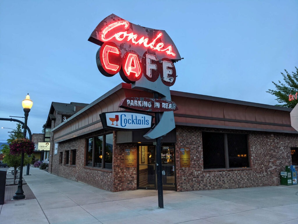 Connies Cafe in Sandpoint Idaho